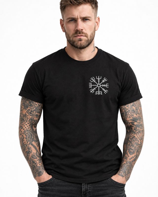 Gray Vegvisir T-shirt