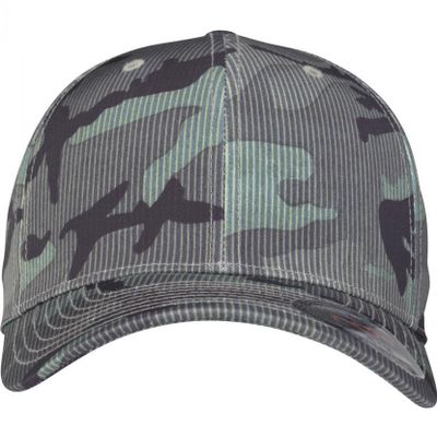 Ribbed flexfit cap in camo