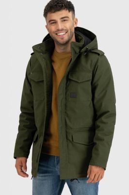 Darren parka with detachable hood
