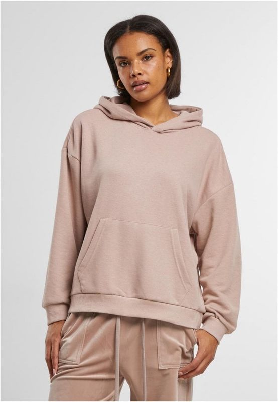 Klassisk oversized hættetrøje til damer med rummelig lomme