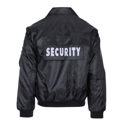 SECURITY jacket with liner and zip-off sleeves