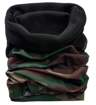 Tube scarf fleece woodland