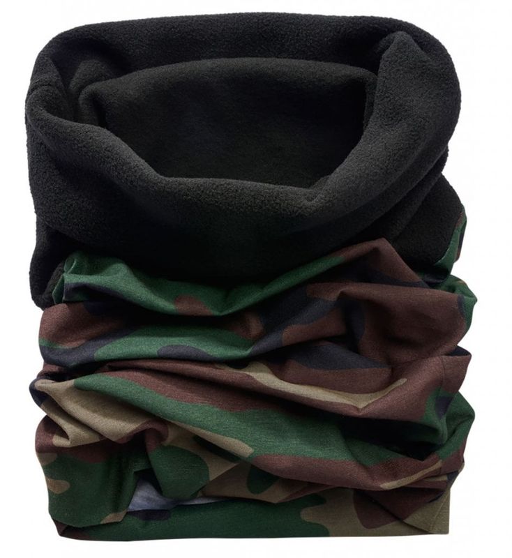 Tube scarf fleece woodland