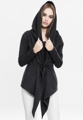 Cardigan with large hood lady