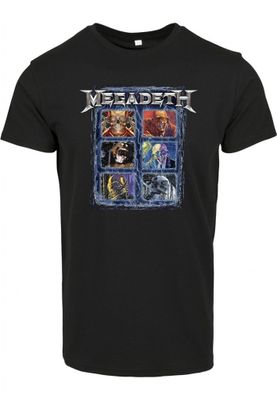 Megadeth Heads Grid Tee
