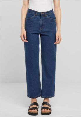 Short Straight Leg Jeans - Women's
