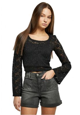 Long Sleeved Cutout Lace - Women