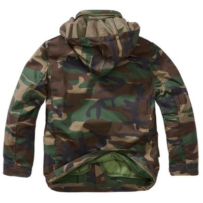 M65 jacket standard woodland camo - Child