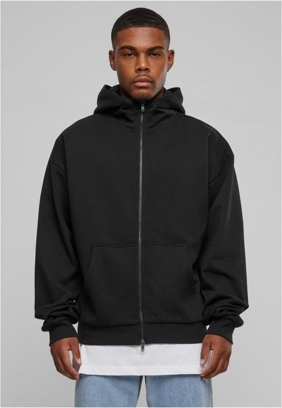 High Neck Zip Hoody