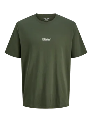 JJ Studios oversized svart T-shirt herr