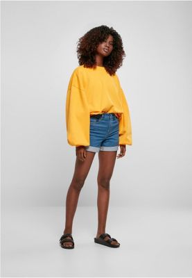 Ladies Oversized Triangle Crew Neck