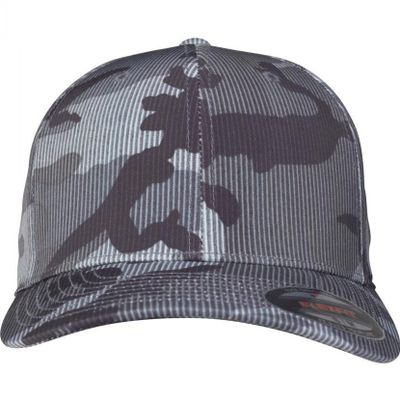 Ribbed flexfit cap in camo