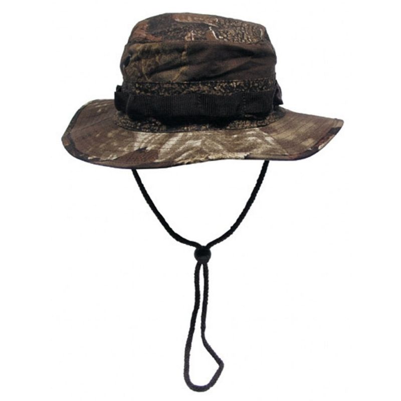 Booniehat med ripstop hunters brown