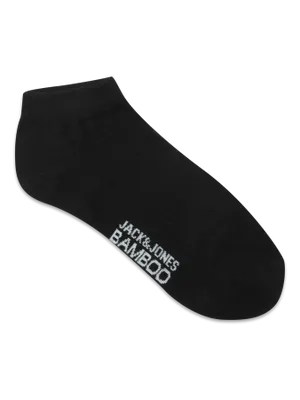 Svarta Bambu Ankelstrumpor – 5-pack Låga Herrsockor