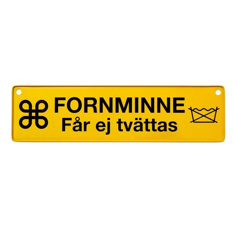 Fornminne bilskylt