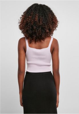 Ladies Cropped Knit Top