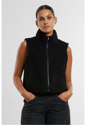 Women's short teddy vest