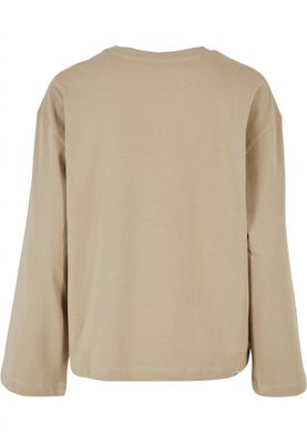 Organic oversized long sleeve tank top