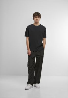 Byxor för herr med fickor på sidan regular – svart