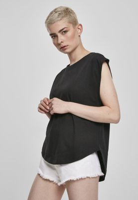 T-shirt with short and wide arms