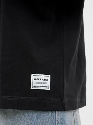 Loose fit T-shirt med rund hals - herr
