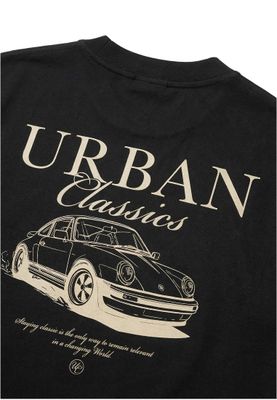 T-shirt för herr med logotyp framsidan – svart