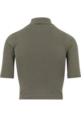 Top with turtleneck neck lady