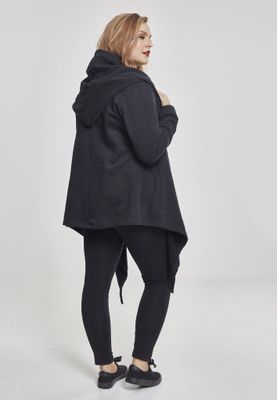 Cardigan with large hood lady