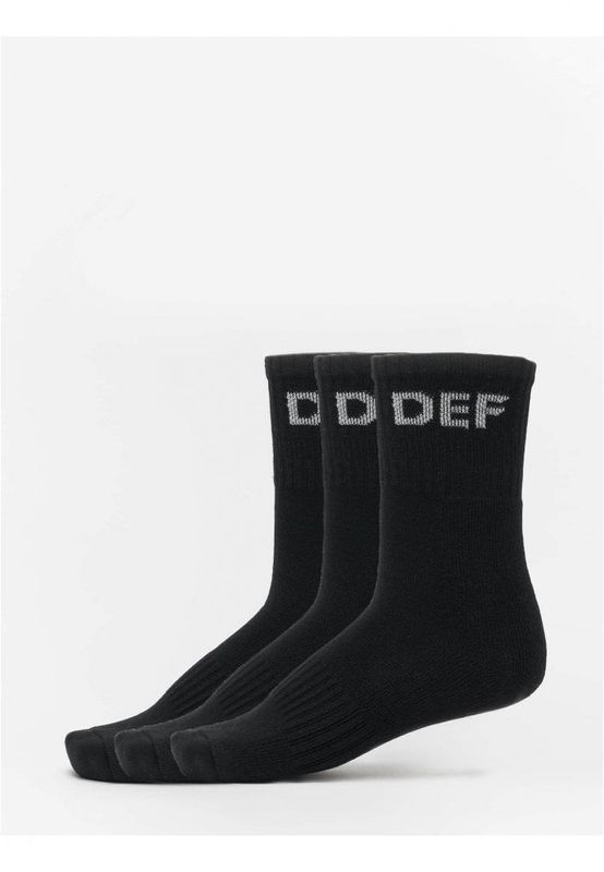 DEF 3-pakker sokker