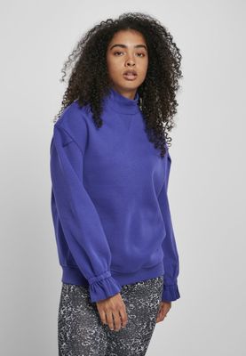Höghalsad sweatshirt dam