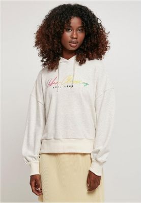 Ladies Oversized Rainbow Hoody