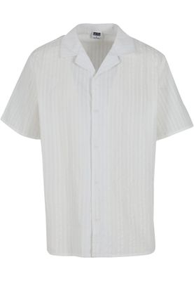 Seersucker Resort Skjorta – Vit