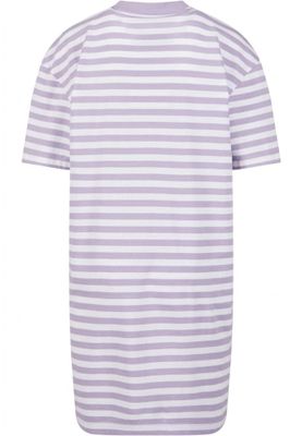 Women's striped oversize t-shirt dress