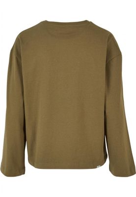 Organic oversized long sleeve tank top