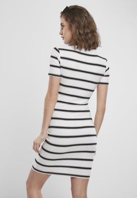 Dress with stripes