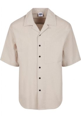 Relaxed Seersucker Short Sleeve Shirt
