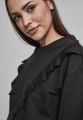 Sweatshirt with long bodice