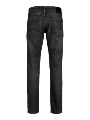 Svarta stentvättade jeans regular fit - CLARK