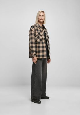 Ladies Flanell Padded Overshirt