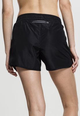 Women's black sports shorts