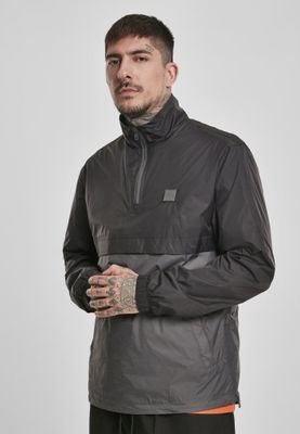 Pull over jacket with collar