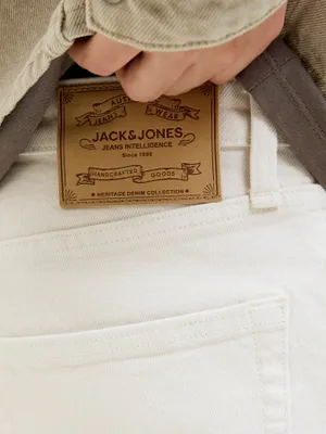 Vita tapered fit jeans herr - MIKE