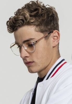 Glasses with clear glass