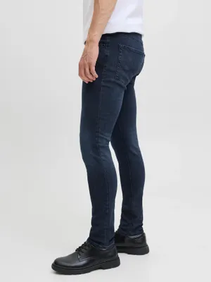 Mörka skinny fit jeans herr - LIAM