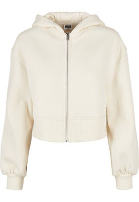Ladies Short Oversized Zip Jacket