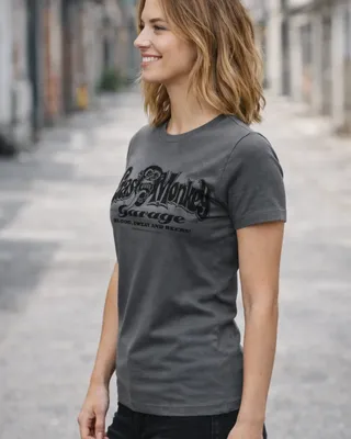 Gas Monkey Garage Logo Girly Tee