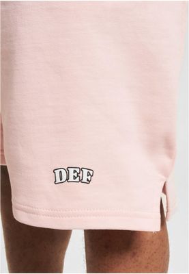 Mjukisshorts i rosa med dragsko – def