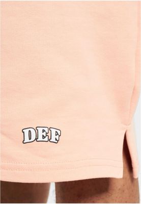 Mjukisshorts i orange med dragsko – def