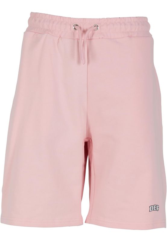 Mjukisshorts i rosa med dragsko – def