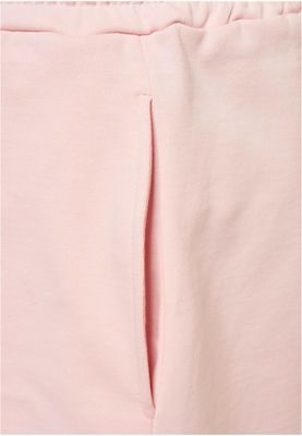Mjukisshorts i rosa med dragsko – def